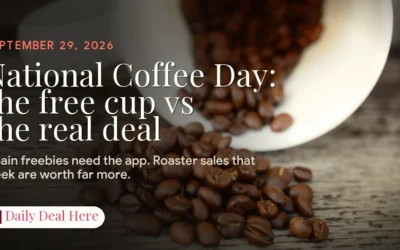 National Coffee Day 2026 Deals