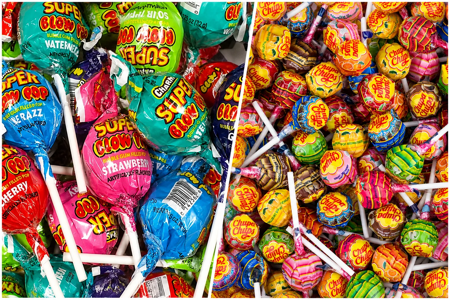 Sugar Bear Candy - Assorted lollipop candy