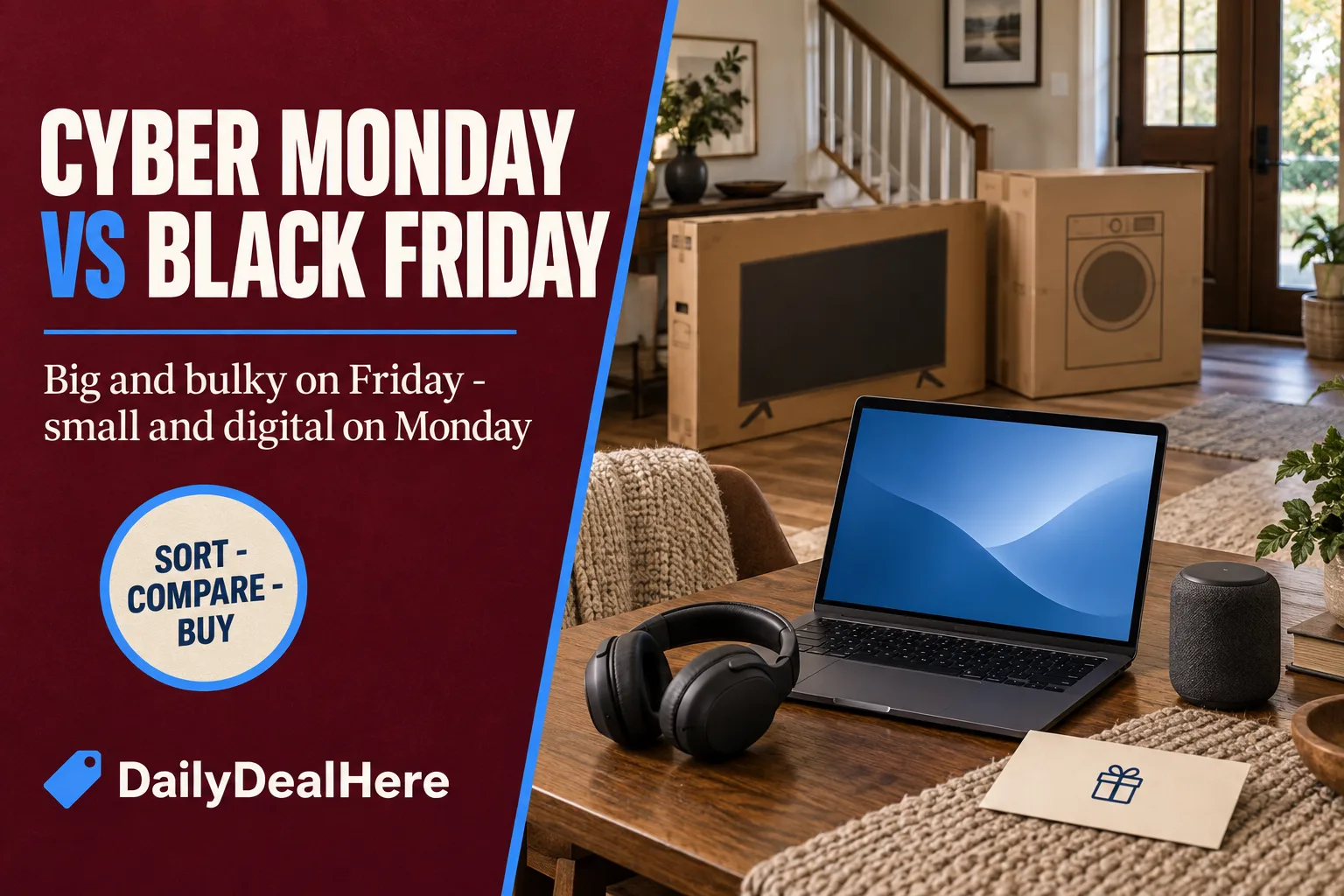 Cyber Monday vs Black Friday: Which Day for Which Purchase