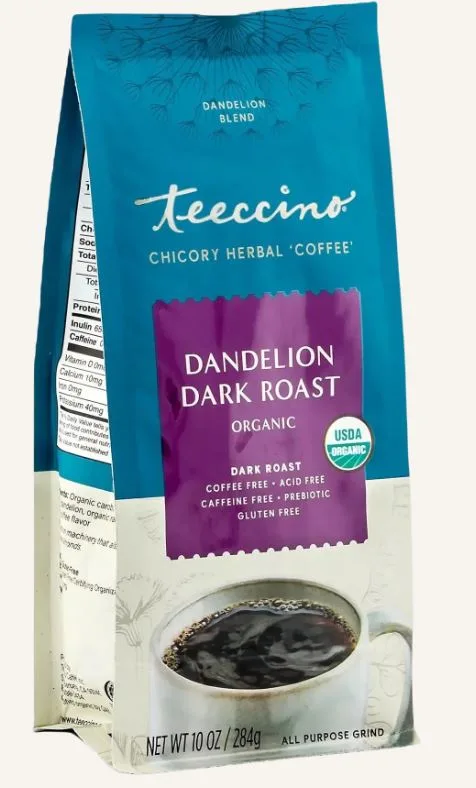 Teeccino - Dandelion Dark Roast Herbal Coffee