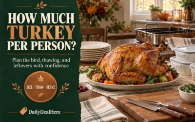 A Pound Each, Half Again for Leftovers