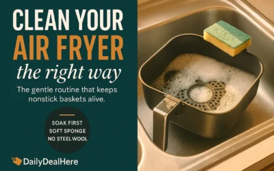 The Gentle Routine That Keeps Nonstick Baskets Alive