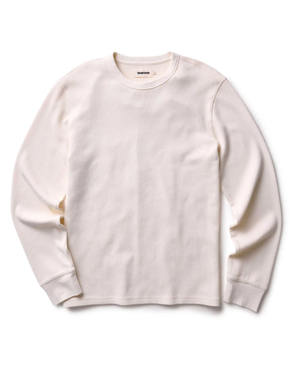 Hamilton & Adams - Hamilton & Adams organic cotton waffle crew