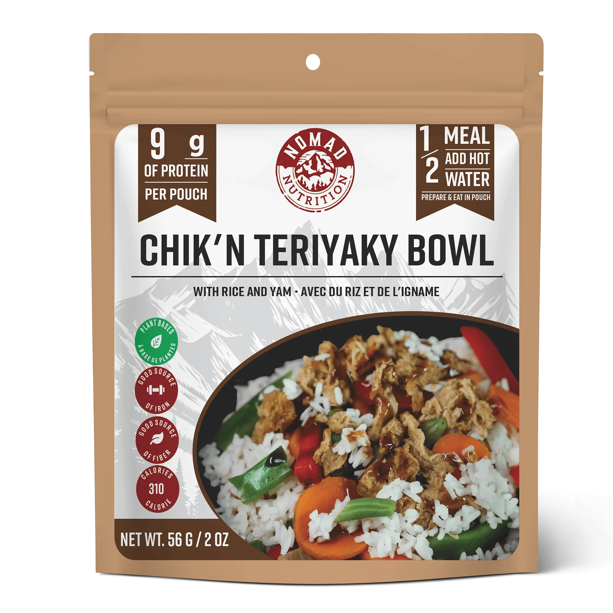 Nomad Nutrition - Chick'n Teriyaki Bowl