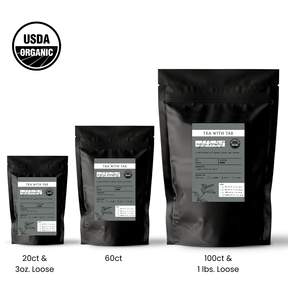 Taste Of Tea - Organic English Breakfast Black Tea