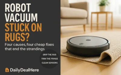 Four Reasons Robots Beach Themselves on Rugs
