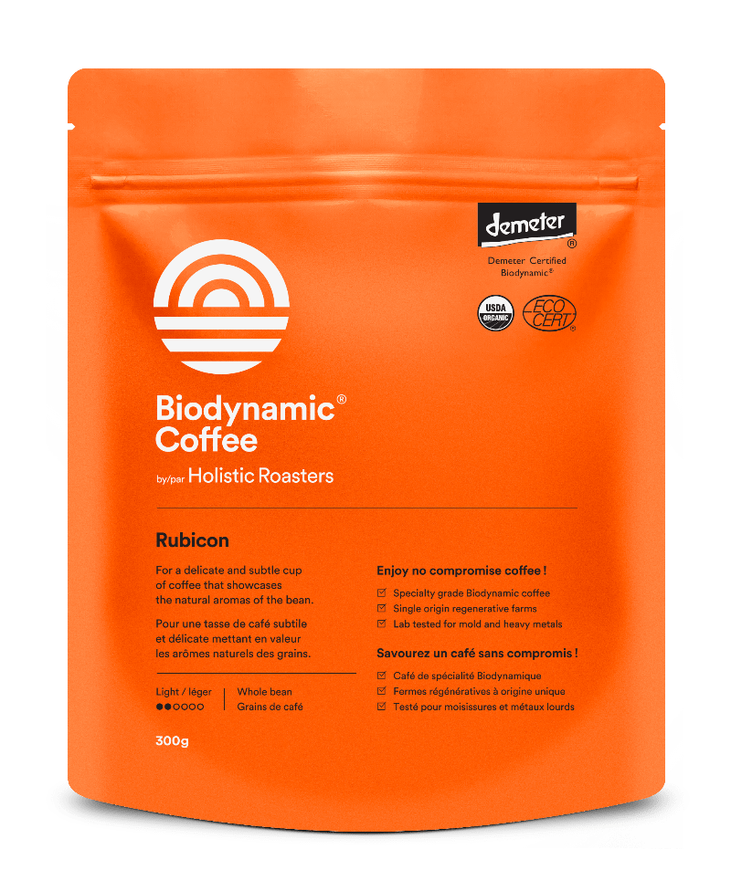 Biodynamic Coffee - Rubicon light roast biodynamic coffee - biodynamic.coffee