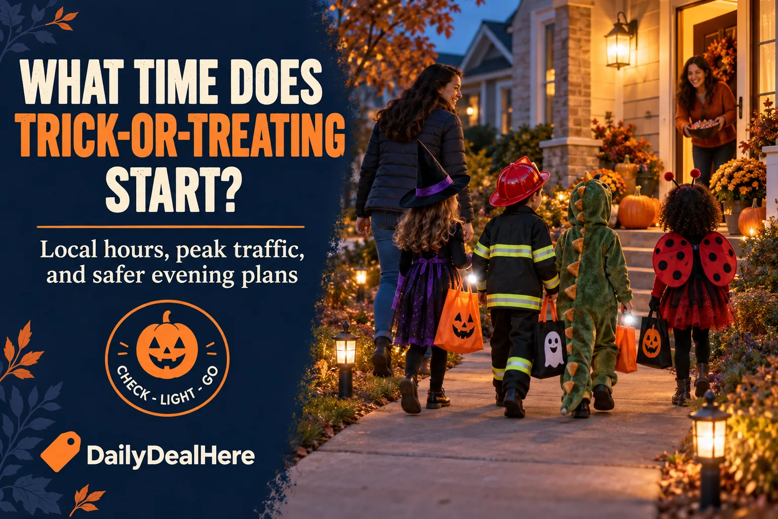 What Time Does Trick or Treating Start? Hours, Peak and Local Rules