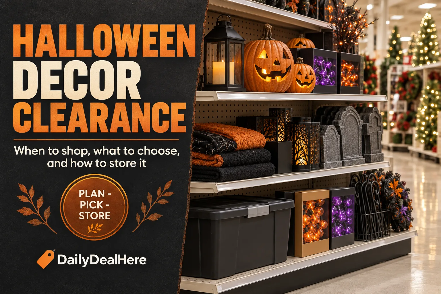 When Do Halloween Decorations Go on Clearance? The Day by Day Ladder