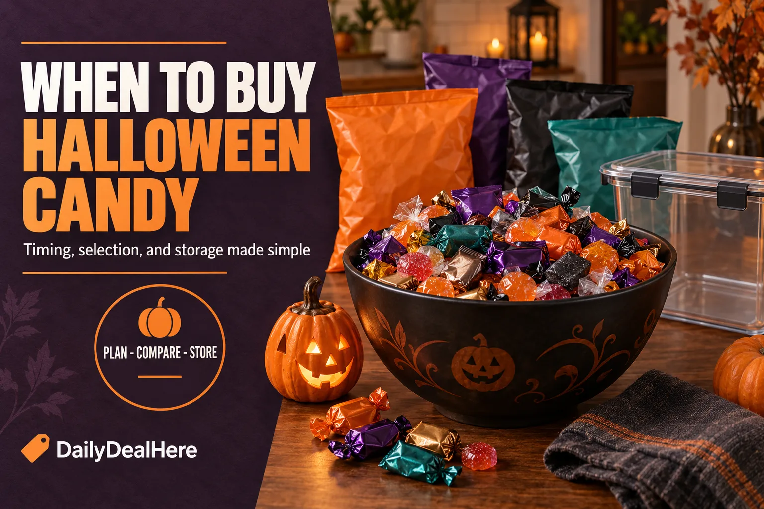 When to Buy Halloween Candy for the Best Price