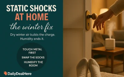 Dry Air Turns Carpet Into a Charge Machine